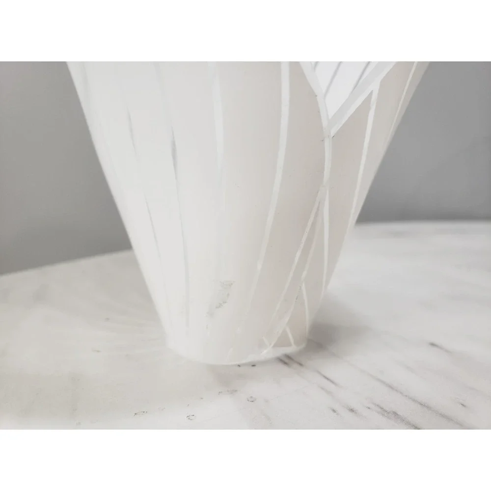 REPLACEMENT SHADE - Vintage‎ Calla Lily Six Shade Table Lamp White #1